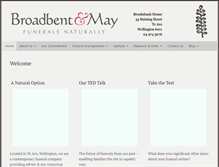 Tablet Screenshot of broadbentandmay.co.nz